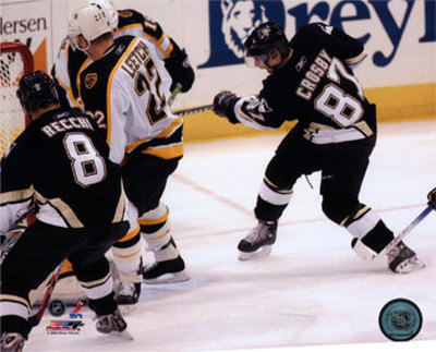 2005 - Sidney Crosby 1st Goal Photograph 2005 - Sidney Crosby 1st Goal Photograph