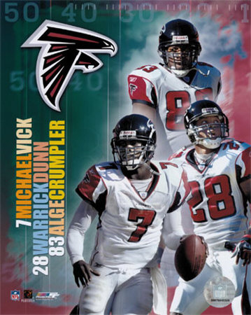 2005 Falcons - "BIG 3" Photograph 2005 Falcons - "BIG 3" Photograph