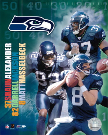 2005 Seahawks - "Big 3" Photograph 2005 Seahawks - "Big 3" Photograph