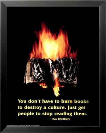 Burning Book Framed Print Burning Book Framed Print