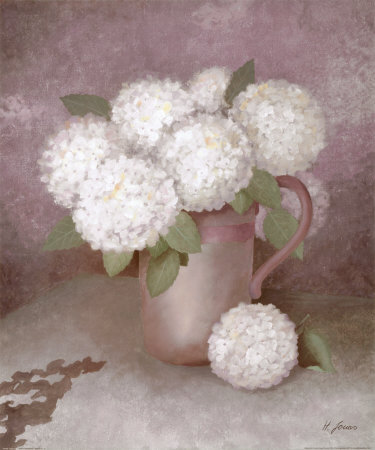 Tender Hydrangea II Print Tender Hydrangea II Print