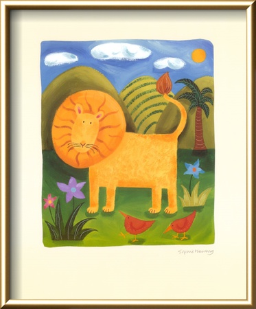Leo The Lion Framed Print Leo The Lion Framed Print