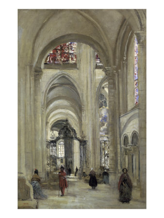 Interieur de la Cathedrale de Sens