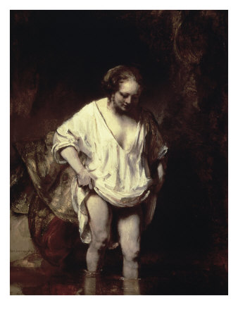 WomanBathinginaStream