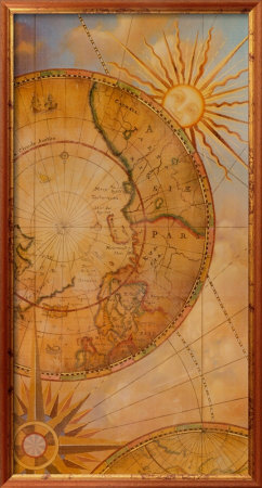 Sun Chart Framed Print Sun Chart Framed Print