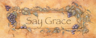 Say Grace Print Say Grace Print