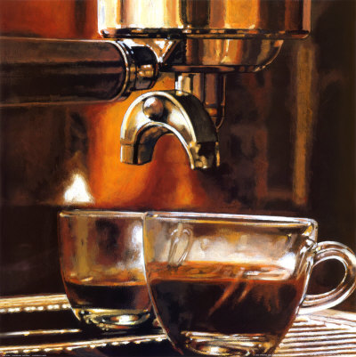 Espresso Italiano Print by