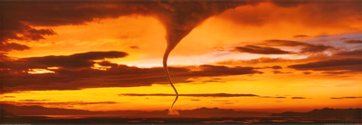 Tornado at Sundown Print Tornado at Sundown Print