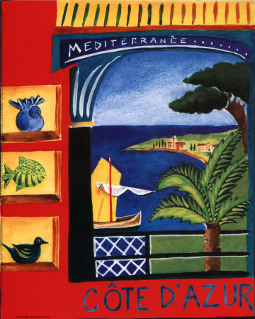 Cote d'Azur Print Cote d'Azur Print