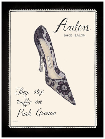 Arden Shoe Salon Print Arden Shoe Salon Print