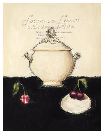 Soupe aux Cerises Print Soupe aux Cerises Print