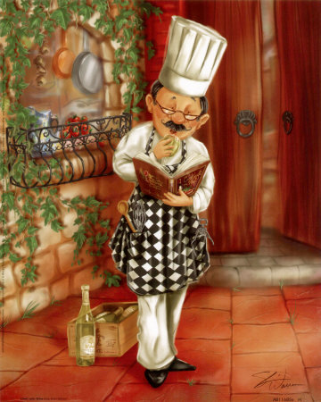 Chefs with Wine II Print Chefs with Wine II Print
