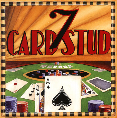 Seven Card Stud Print Seven Card Stud Print