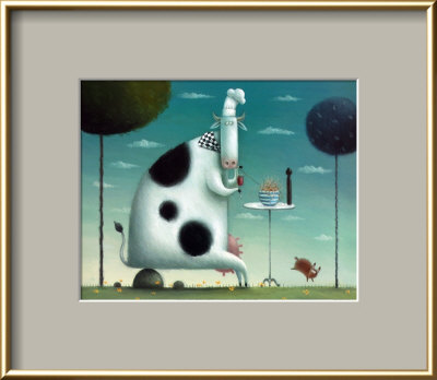 Spaghetti al Fresco Framed Print Spaghetti al Fresco Framed Print