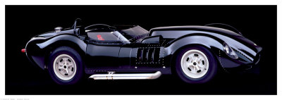 Corvette Lister 327 1958 Giclee Print