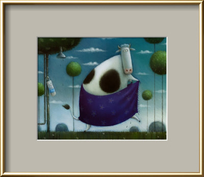 Wash and Moo Framed Print Wash and Moo Framed Print