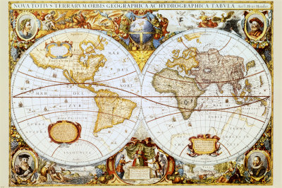 Map of the World Print Map of the World Print