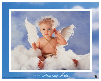 Heavenly Kids, Listen Giclee Print