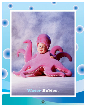 Baby Octopus Giclee Print Baby Octopus Giclee Print