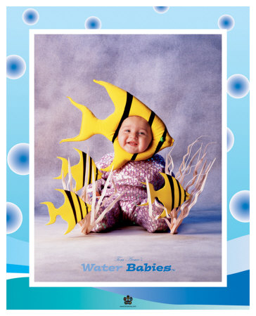Baby Yellow Fish Giclee Print Baby Yellow Fish Giclee Print