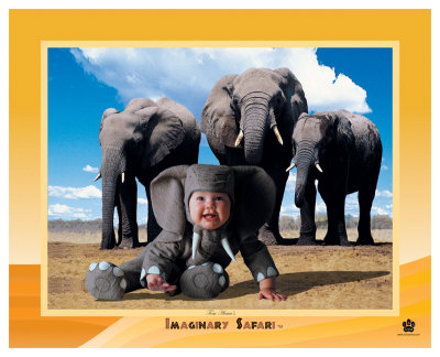Elephant Giclee Print Elephant Giclee Print