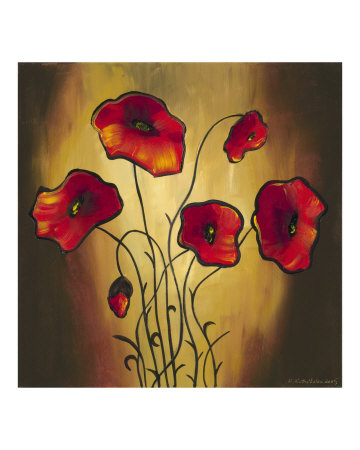Red Poppies 2 Giclee Print Red Poppies 2 Giclee Print