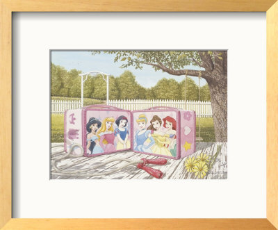 Princess Picnic Framed Print Princess Picnic Framed Print