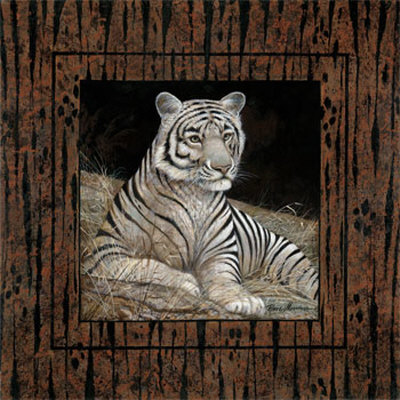 White Tiger Print White Tiger Print