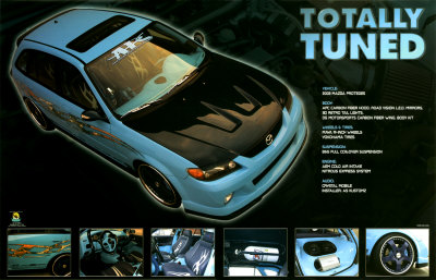 Totally Tuned - Mazda Poster Totally Tuned - Mazda Poster
