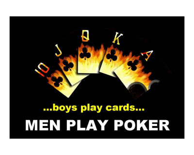 Boys Play Cards 1 Giclee Print Boys Play Cards 1 Giclee Print