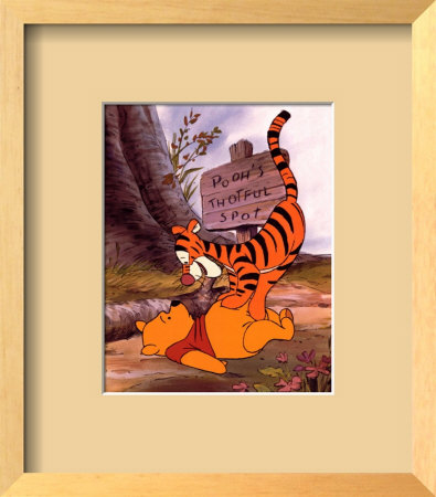 Tigger's Bouncy Time Friends - ©Disney Framed Print Tigger's Bouncy Time Friends - ©Disney Framed Print