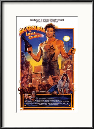 Big Trouble in Little China Framed Print Big Trouble in Little China Framed Print