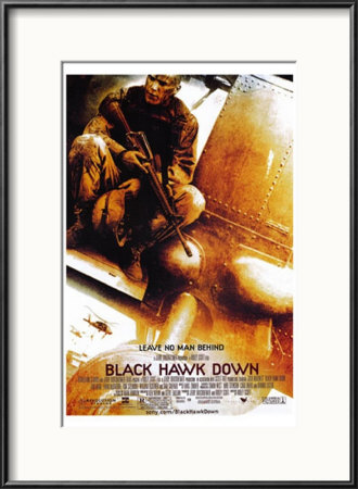 Black Hawk Down Framed Print Black Hawk Down Framed Print