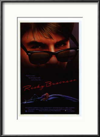 Risky Business Framed Print Risky Business Framed Print