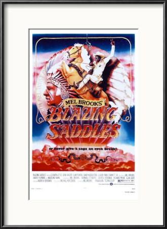 Blazing Saddles Framed Print Blazing Saddles Framed Print