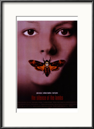 The Silence of the Lambs Framed Print The Silence of the Lambs Framed Print
