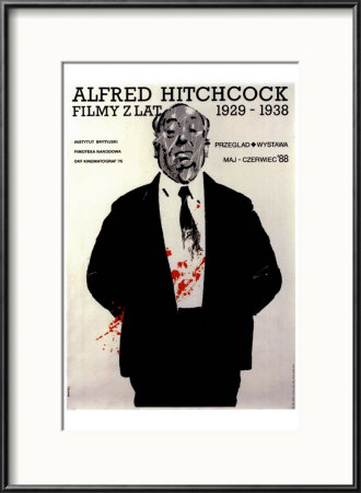 Alfred Hitchcock Film Festival Framed Print Alfred Hitchcock Film Festival Framed Print