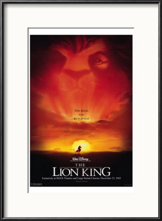 The Lion King Framed Print The Lion King Framed Print