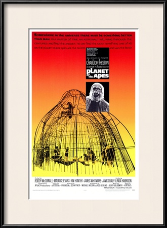 Planet of the Apes Framed Print Planet of the Apes Framed Print