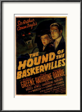 The Hound of the Baskervilles Framed Print The Hound of the Baskervilles Framed Print
