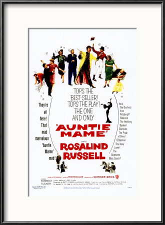 Auntie Mame Framed Print Auntie Mame Framed Print
