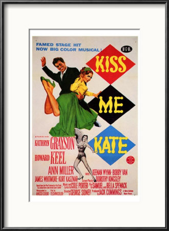 Kiss Me Kate Framed Print Kiss Me Kate Framed Print