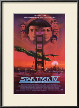 Star Trek IV: The Voyage Home Framed Print Star Trek IV: The Voyage Home Framed Print