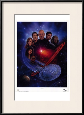 Star Trek: The Next Generation Framed Print Star Trek: The Next Generation Framed Print