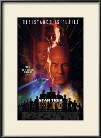 Star Trek: First Contact Framed Print Star Trek: First Contact Framed Print