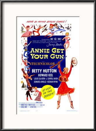 Annie Get Your Gun Framed Print Annie Get Your Gun Framed Print