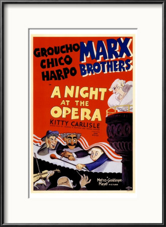 A Night at the Opera Framed Print A Night at the Opera Framed Print