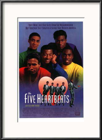 Five Heartbeats, The Framed Print Five Heartbeats, The Framed Print