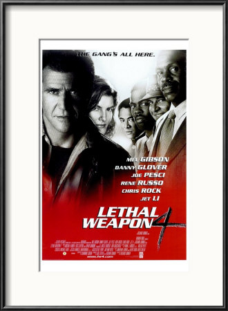 Lethal Weapon 4 Framed Print Lethal Weapon 4 Framed Print