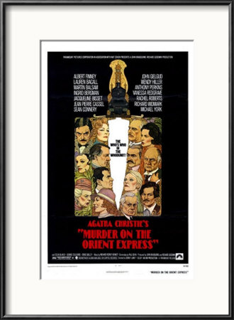 Murder on the Orient Express Framed Print Murder on the Orient Express Framed Print